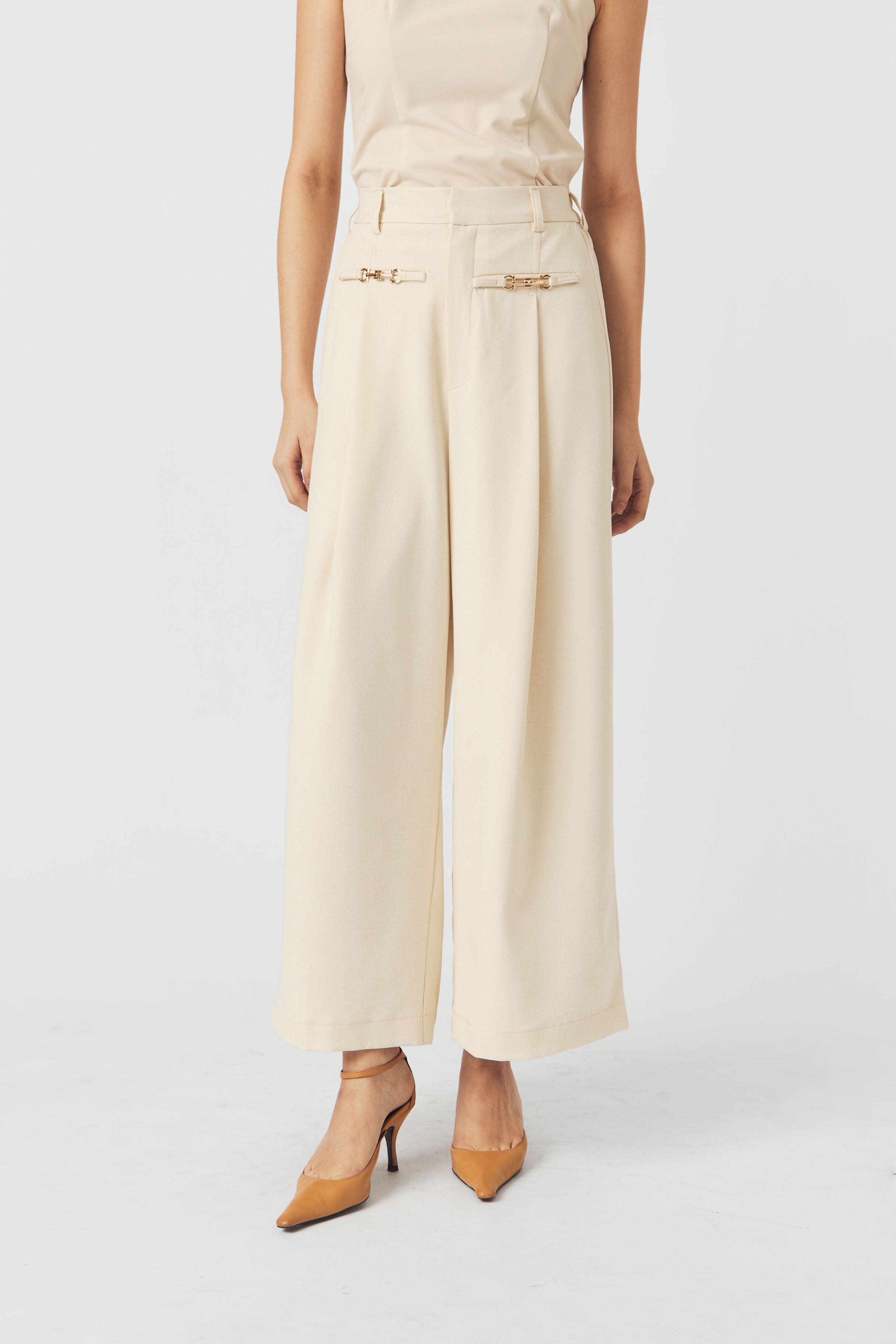 BENNE PANTS BEIGE