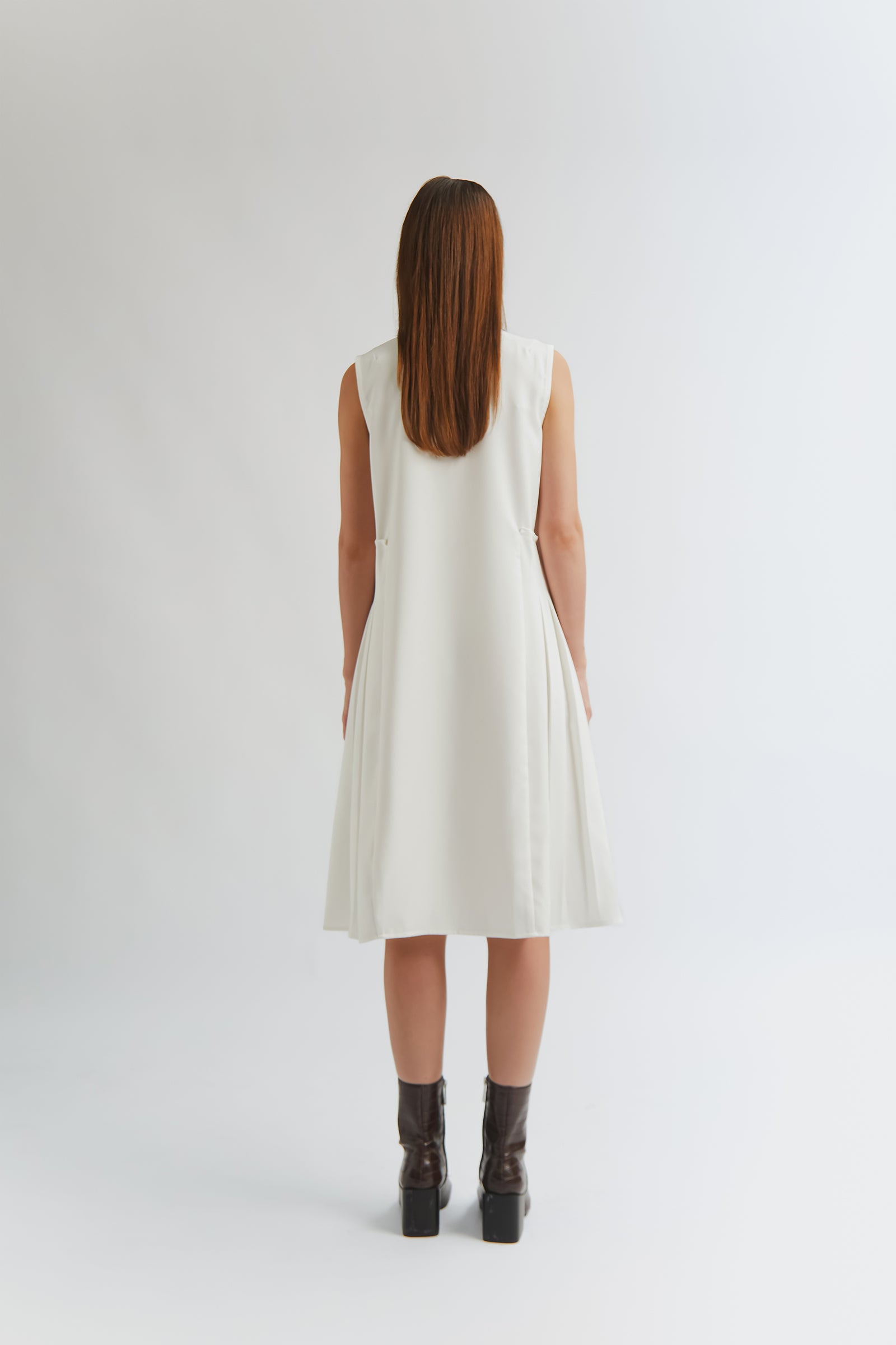 HAZEL DRESS WHITE