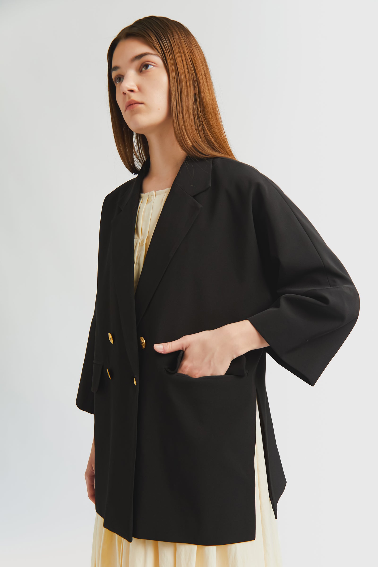 DAPHNE BLAZER BLACK